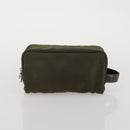 LOUIS VUITTON Monogram Epi Tie Clutch Bag 5 Set Green Black LV Auth 188114-24