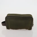 LOUIS VUITTON Monogram Epi Tie Clutch Bag 5 Set Green Black LV Auth 188114-25
