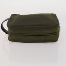 LOUIS VUITTON Monogram Epi Tie Clutch Bag 5 Set Green Black LV Auth 188114-26