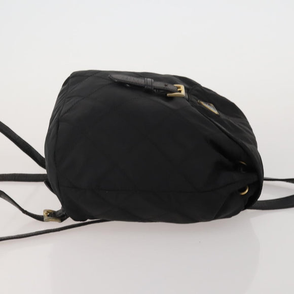 PRADA Shoulder Bag Nylon 4 Set Black Auth 188115