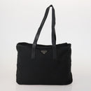 PRADA Shoulder Bag Nylon 4 Set Black Auth 188115-2