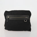 PRADA Shoulder Bag Nylon 4 Set Black Auth 188115-24