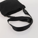 PRADA Shoulder Bag Nylon 4 Set Black Auth 188115-26
