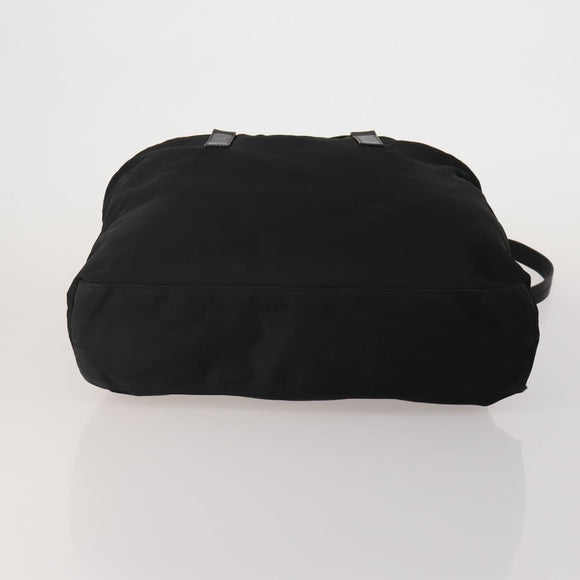 PRADA Shoulder Bag Nylon 4 Set Black Auth 188115