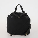 PRADA Shoulder Bag Nylon 4 Set Black Auth 188115-9