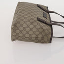 GUCCI GG Supreme Shoulder Bag PVC 3 Set Beige Auth 188118-11