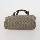 GUCCI GG Supreme Shoulder Bag PVC 3 Set Beige Auth 188118-14