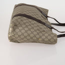 GUCCI GG Supreme Shoulder Bag PVC 3 Set Beige Auth 188118-4