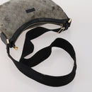 GUCCI GG Canvas GG Crystal Shoulder Bag 5 Set Beige Black Auth 188120-14