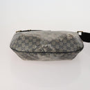 GUCCI GG Canvas GG Crystal Shoulder Bag 5 Set Beige Black Auth 188120-15
