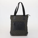 GUCCI GG Canvas GG Crystal Shoulder Bag 5 Set Beige Black Auth 188120-22