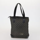 GUCCI GG Canvas GG Crystal Shoulder Bag 5 Set Beige Black Auth 188120-23