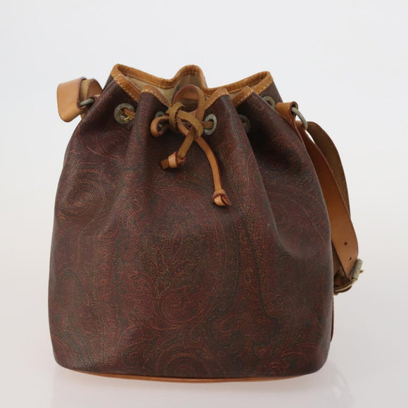 BALLY Loewe Chloe Celine Etro Bag Leather 6 Set Beige Brown black Auth 188121