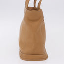 Coach Hand Bag Leather Brown Gold Auth 188180-6