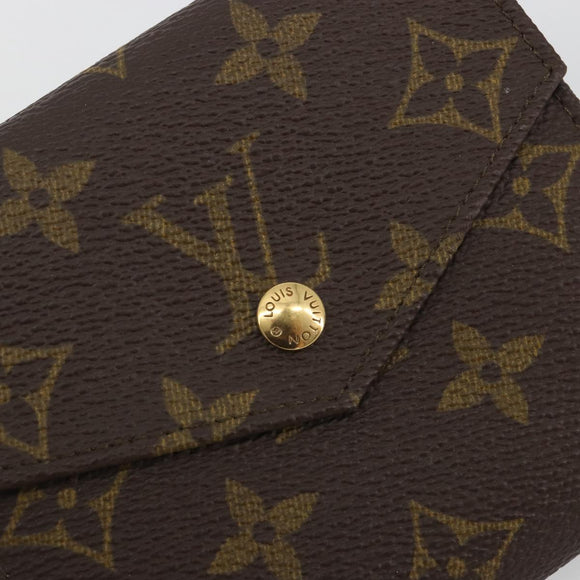 LOUIS VUITTON Monogram Portefeuille Victorine Wallet M62360 LV Auth 188187A
