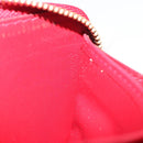 LOUIS VUITTON Monogram Vernis Zippy Wallet Pomme D'amour M91981 Auth 188188A-23
