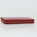 LOUIS VUITTON Monogram Vernis Zippy Wallet Pomme D'amour M91981 Auth 188188A-6