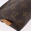 LOUIS VUITTON Monogram Pochette Cosmetic PM Pouch M43998 LV Auth 188189-15