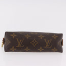 LOUIS VUITTON Monogram Pochette Cosmetic PM Pouch M43998 LV Auth 188189-6