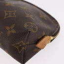 LOUIS VUITTON Monogram Pochette Cosmetic PM Pouch M43998 LV Auth 188189-14