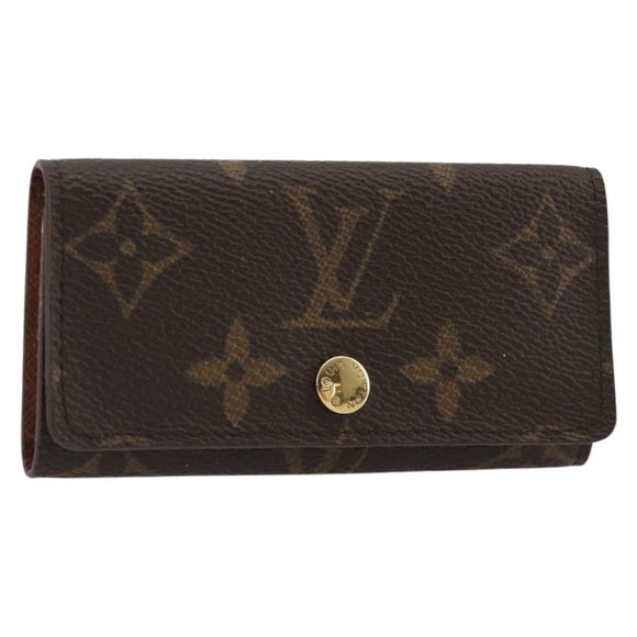 LOUIS VUITTON Monogram Multicles 4 Key Case Monogram M62631 LV Auth 188191A