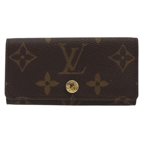 LOUIS VUITTON Monogram Multicles 4 Key Case Monogram M62631 LV Auth 188191A