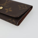 LOUIS VUITTON Monogram Multicles 4 Key Case Monogram M62631 LV Auth 188191A-7