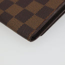 LOUIS VUITTON Damier Ebene Anvelop Cult De Vuitto Card Case N62920 Auth 188192A-10