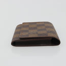 LOUIS VUITTON Damier Ebene Anvelop Cult De Vuitto Card Case N62920 Auth 188192A-4