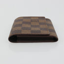 LOUIS VUITTON Damier Ebene Anvelop Cult De Vuitto Card Case N62920 Auth 188192A-5