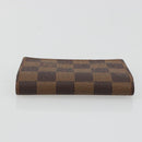 LOUIS VUITTON Damier Ebene Anvelop Cult De Vuitto Card Case N62920 Auth 188192A-6