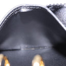 LOUIS VUITTON Monogram Mini Lin Agenda PM Planner Cover Black LV Auth 188193A-21