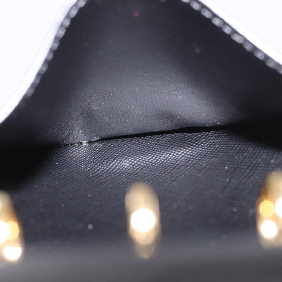 LOUIS VUITTON Monogram Mini Lin Agenda PM Planner Cover Black LV Auth 188193A