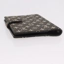 LOUIS VUITTON Monogram Mini Lin Agenda PM Planner Cover Black LV Auth 188193A-6