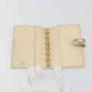 LOUIS VUITTON Damier Azur Agenda PM Day Planner Cover R20706 LV Auth 188195-13