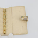 LOUIS VUITTON Damier Azur Agenda PM Day Planner Cover R20706 LV Auth 188195-14