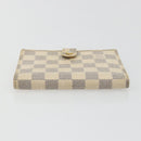 LOUIS VUITTON Damier Azur Agenda PM Day Planner Cover R20706 LV Auth 188195-5