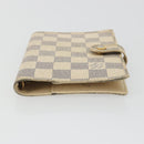 LOUIS VUITTON Damier Azur Agenda PM Day Planner Cover R20706 LV Auth 188195-7