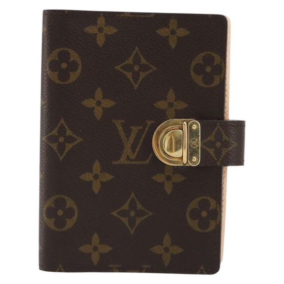 LOUIS VUITTON Monogram Agenda Koala PM Cover Pink R21013 LV Auth 188196