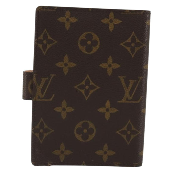 LOUIS VUITTON Monogram Agenda Koala PM Cover Pink R21013 LV Auth 188196