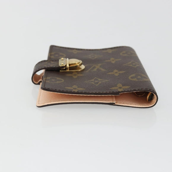 LOUIS VUITTON Monogram Agenda Koala PM Cover Pink R21013 LV Auth 188196