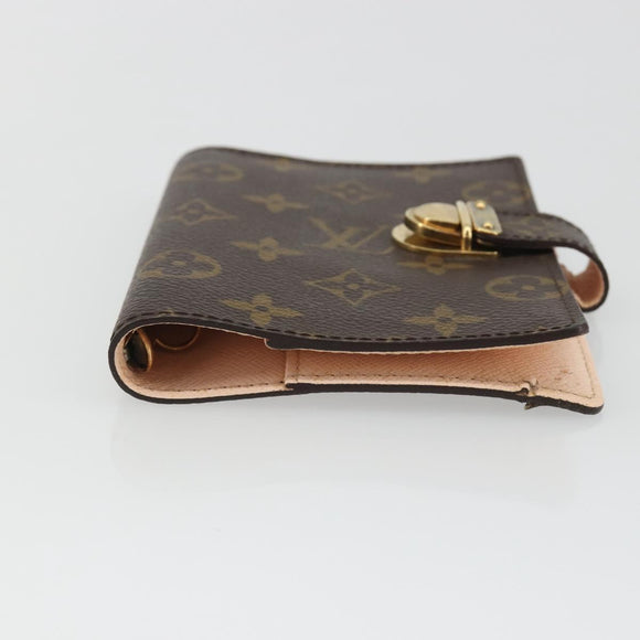 LOUIS VUITTON Monogram Agenda Koala PM Cover Pink R21013 LV Auth 188196