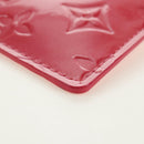 LOUIS VUITTON Monogram Vernis Pochette Cles Coin Purse Pink M91250 Auth 188197M-15