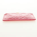 LOUIS VUITTON Monogram Vernis Pochette Cles Coin Purse Pink M91250 Auth 188197M-5