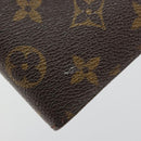 LOUIS VUITTON Monogram Agenda PM Day Planner Cover R20005 LV Auth 188198-17