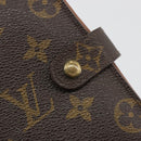 LOUIS VUITTON Monogram Agenda PM Day Planner Cover R20005 LV Auth 188198-18