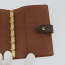 LOUIS VUITTON Monogram Agenda PM Day Planner Cover R20005 LV Auth 188198-19