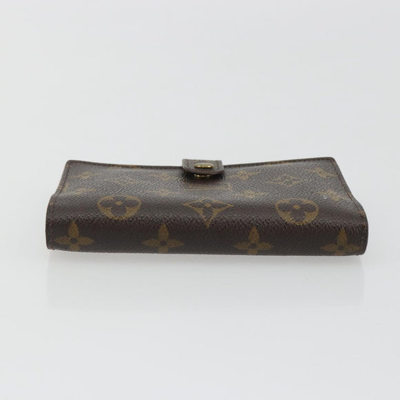 LOUIS VUITTON Monogram Agenda PM Day Planner Cover R20005 LV Auth 188198