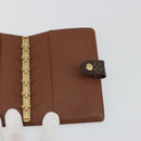 LOUIS VUITTON Monogram Agenda PM Day Planner Cover R20005 LV Auth 188199A-18