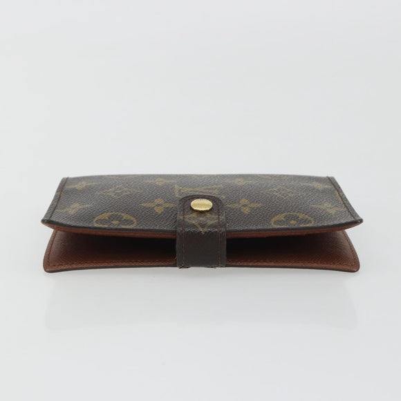 LOUIS VUITTON Monogram Agenda PM Day Planner Cover R20005 LV Auth 188199A